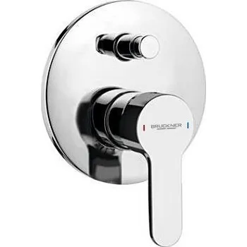 Vodovodní baterie Podomítková sprchová baterie 2 výstupy chrom – Bruckner Sieger 914.042.1