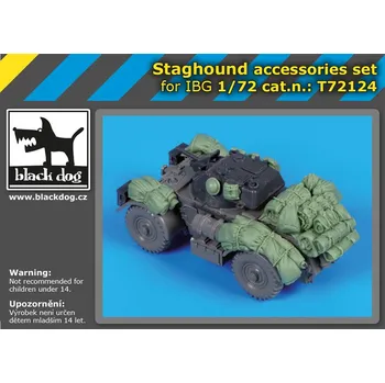 Plastikový model Blackdog 1/72 Staghound accessories set (IBG)