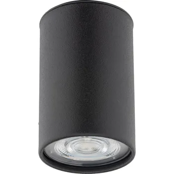 Stropní přisazené svítidlo TK-Lighting 10 W GU10 8 cm černé