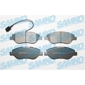 Brzdová destička Sada brzdových destiček, kotoučová brzda SAMKO 5SP765