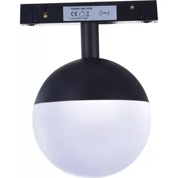 Bodové svítidlo LED svítidlo do lišty Alfa Elin Track Magnetic 7W 3000K černá