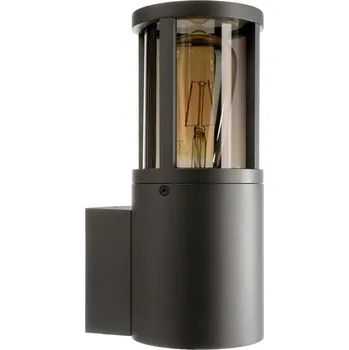 Nástěnné svítidlo Deko-Light nástěnné přisazené svítidlo - Facado II kulaté tónované, 1x max 20 W, šedá 731153