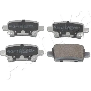 Brzdová destička Sada brzdových destiček, kotoučová brzda ASHIKA GROUP 51-00-0406