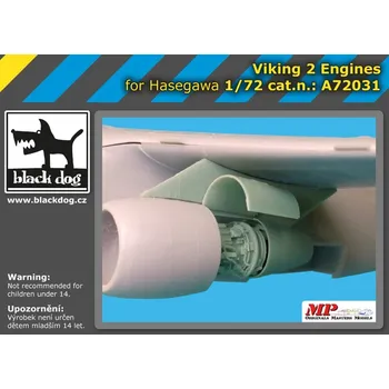 Plastikový model Blackdog 1/72 Viking - 2 engines (HAS)