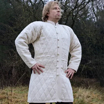 Karnevalový kostým ULFBERTH® Dlouhý gambeson s vlněným polstrováním