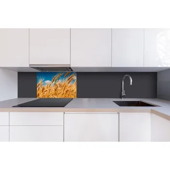 Obklad DIMEX | Dibond za kuchyňskou linku DBW-06040-011 | 60 x 40 cm | Pole pšenice + Dibond deska za kuchyňskou linku DIMEX v rozměru 60 x 40 cm, motiv Pole pšenice