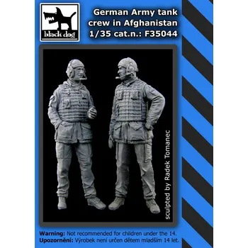 Plastikový model Blackdog 1/35 German army tank crew in Afghanistan (2 fig.)