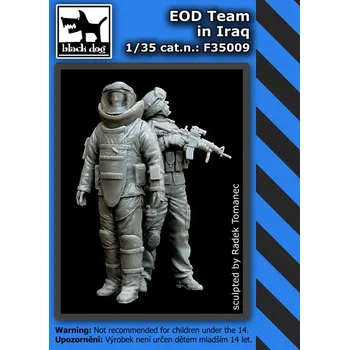 Plastikový model Blackdog 1/35 EOD Team in Iraq No.1 (2 fig.)