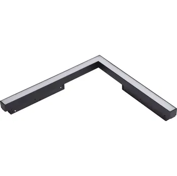 LED svítidlo do lišty Alfa Saga Track Magnetic Corner A 24W 3000K černá