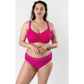 Dámské plavky TIMO Timo | Síťované plavkové kalhotky s vyšším pasem - 70 / 77