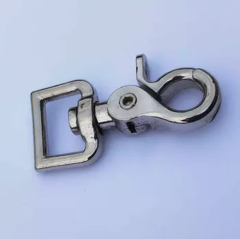 Kovová karabina vypouštěcí 20x63 mm, typ D, nikl