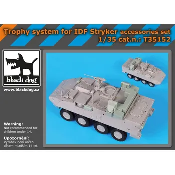 Plastikový model Blackdog 1/35 Trophy system for IDF Stryker (TRUMP)