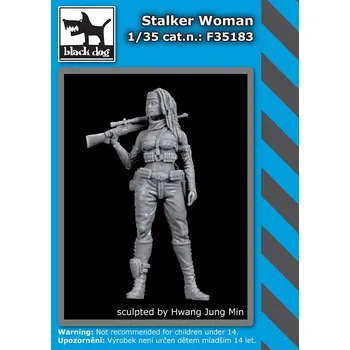 Plastikový model Blackdog 1/35 Stalker Woman (1 fig.)