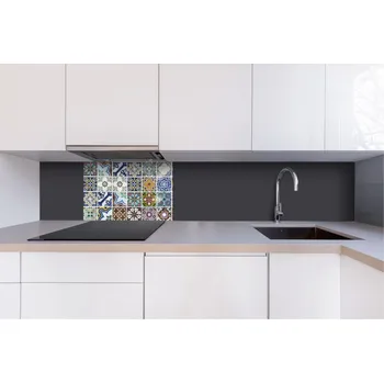Obklad DIMEX | Dibond za kuchyňskou linku DBW-06040-244 | 60 x 40 cm | Lisabonské kachličky + Dibond deska za kuchyňskou linku DIMEX v rozměru 60 x 40 cm, motiv Lisabonské kachličky