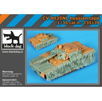 Plastikový model Blackdog 1/35 CV 9035NL hessian tape (HOBBYB)