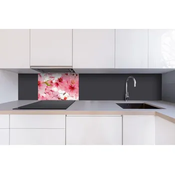 Obklad DIMEX | Dibond za kuchyňskou linku DBW-06040-054 | 60 x 40 cm | Květy jabloní + Dibond deska za kuchyňskou linku DIMEX v rozměru 60 x 40 cm, motiv Květy jabloní