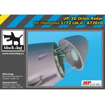 Plastikový model Blackdog 1/72 UP-3D Orion Radar (HAS)