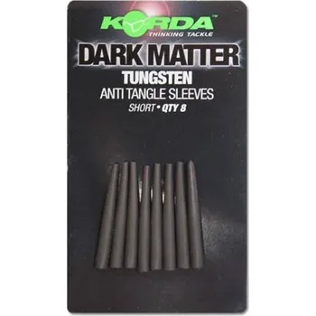 Korda tungstenové převleky proti zamotání Dark Matter Anti Tangle Sleeves Varianta: Short (krátké) (KDMATS)