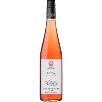 Víno Svatomartinské 2022 - Svatovavřinecké Rosé - 11,5% - Réva Rakvice - 0,75L