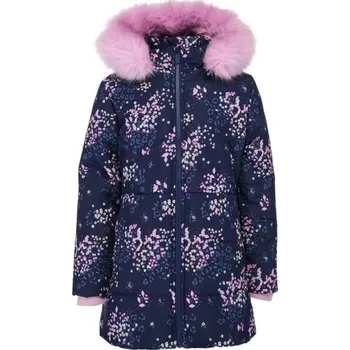 Dětská móda Dívčí zimní kabát Lewro ZABEL 164/170 Tmavě modrá, Růžová, Mix