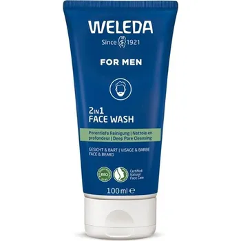 Kosmetika For Men 2v1 Čistící gel na obličej a vousy Weleda 100 ml