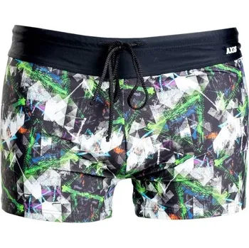 Pánské plavky Pánské nohavičkové plavky Axis AQUASHORT 48 Mix, Černá