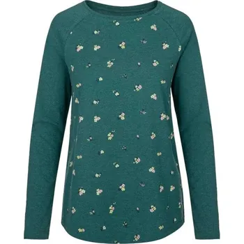 Dámské tričko Dámské tričko LOAP AMSTAFA S Zelená, Bílá