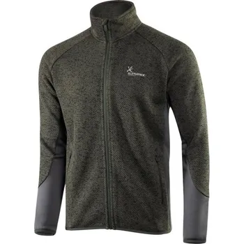 Pánská móda Pánská mikina Klimatex ALDON XL Khaki, Tmavě šedá