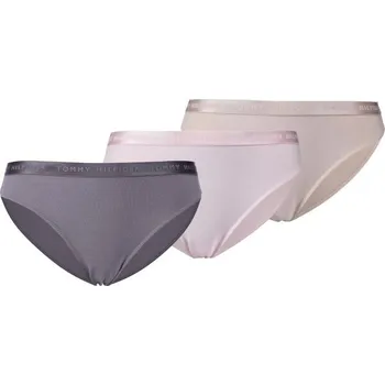 Dámské spodní prádlo Dámské kalhotky Tommy Hilfiger EVERYDAY LUXE PACK-3 PACK S Béžová, Fialová, Růžová
