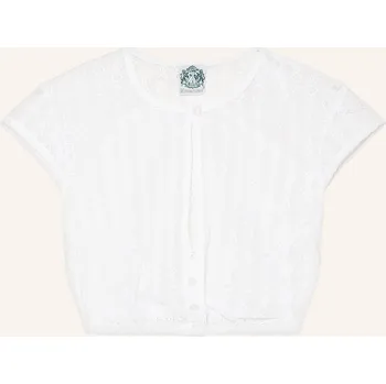 Dámská halenka Hammerschmid Dámská Dirndl Halenka Dunja Z Krajky, bílá, 42