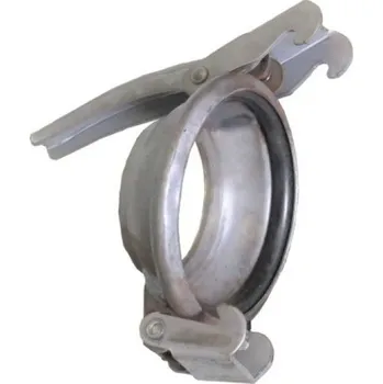 Hadicová spojka TS ITAL HÁK WELD NEREZ 120 mm - navařovací rychlospojka se zajišťovacími háky