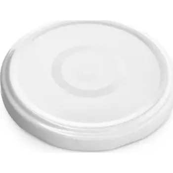 Víčko na zavařovací sklenici Zavařovací víčko BÍLÉ RSB TO 53 RSB S KLIPEM KARTON (steril do 121-131°C) Počet kusů v balení: 1800