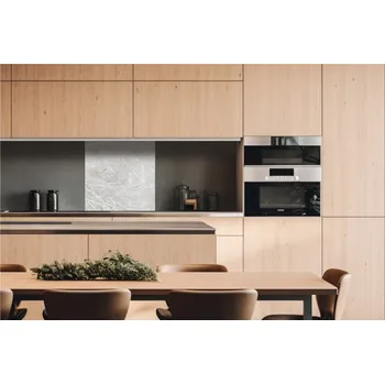 Obklad DIMEX | Dibond za kuchyňskou linku DBW-06060-277 | 60 x 60 cm | Světlá kamenná textura + Dibond deska za kuchyňskou linku DIMEX v rozměru 60 x 60 cm, motiv Světlá kamenná textura