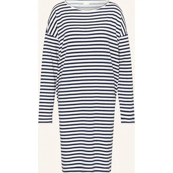 Dámská košile Mey Dámská Noční Košile Série Cyra, bílá / modrá, 36