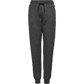 Dámské tepláky Tommy Hilfiger QUILTED TRACK L Tmavě šedá