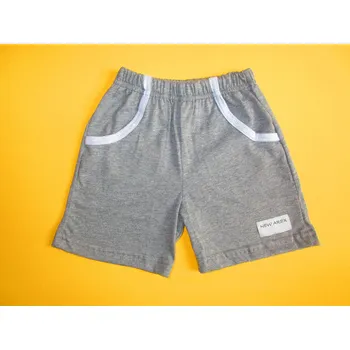 Chlapecké kraťasy Arex, ČR Kraťasy s kapsami a nášivkou 1 Barva: šedá, Velikost: 116