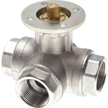 Vodovodní kohout TS Kohout kulový V153 G3/8" s montážní přírubou