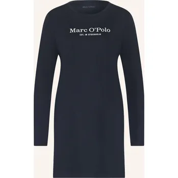 Dámská košile Marc O'polo Dámská Noční Košile, tmavě modrá / bílá, 34