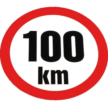Značení značka 100 km/h samolepka 190 mm
