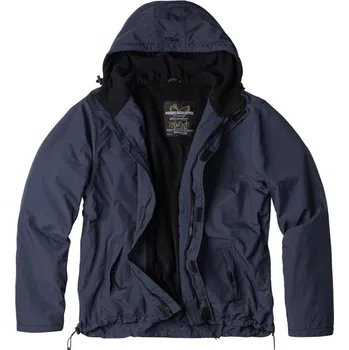 SURPLUS Bunda WINDBREAKER ZIPPER MODRÁ NAVY S Modrá