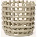 Ferm Living Košík Ceramic, béžová