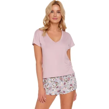 Dámské pyžamo Dámské pyžamo Doctor Nap PM.5134 Barva: Růžová, Velikost: XL
