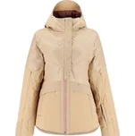 Dámská péřová lyžařská bunda KARI TRAA RAGNHILD S Béžová, Růžová