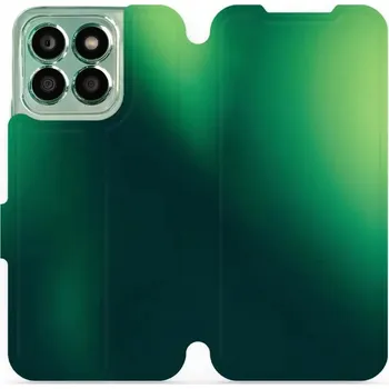 Pouzdro na mobilní telefon Flipové pouzdro Mobiwear - Honor X8b - VP61S Zelený odstín (Knížkové flip pouzdro, obal, kryt na mobil Honor X8b - VP61S Zelený odstín, materiál Umělá kůže + TPU - ochrana 360°, stojánek, silikonová vanička, magnetické zavírání)