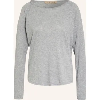 Dámské tričko Smith & Soul Dámské Tričko S Dlouhým Rukávem, světle šedá, 42