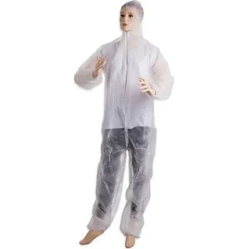 Jednorázový oděv PD-OVERAL / Jednorázová kombinéza s kapucí 3XL 2035