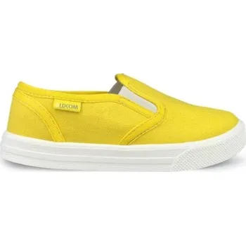 Dívčí tenisky Dětské slip-on Oldcom MILAN 31 Žlutá, Bílá