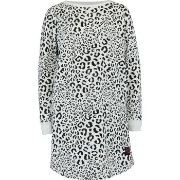 Dívčí šaty Dívčí šaty Lewro PHILOMENA 116/122 Šedá, Černá