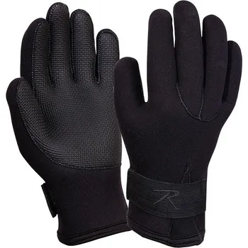 Rukavice ROTHCO Rukavice voděodolné COLD WEATHER neoprenové ČERNÉ L ČERNÁ - BLACK