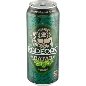 Pivo Radegast RATAR - pivovar Radegast - 4,5% - 0.5l plech
